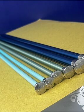 Boye & Susan Bates Aluminum Straight Knitting Needles 13 10 8